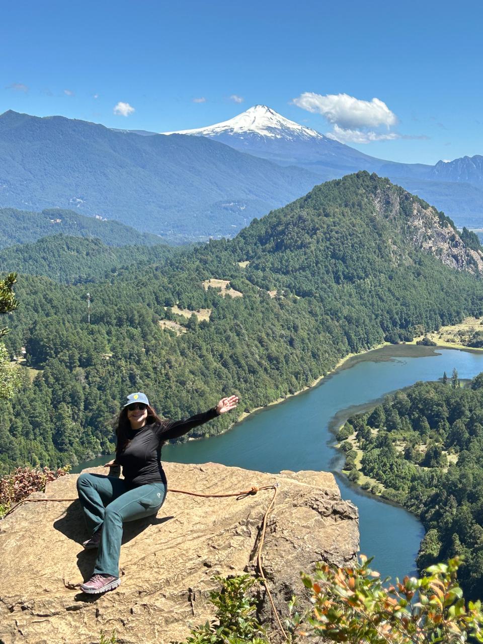 Yuli Blanco en la naturaleza